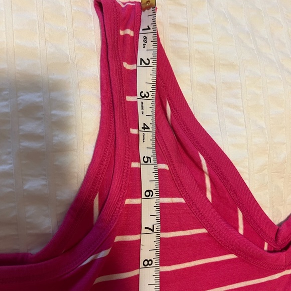 Maurice’s, NWT, Pink & white striped tank top - Picture 6 of 8